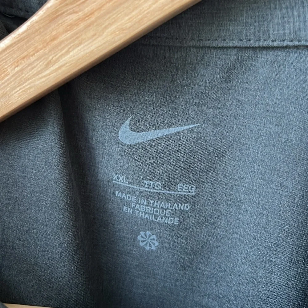 Nike Dri-Fit Coach Sideline Button Up Short Sleeve Shirt Jacket 2XL / XXL